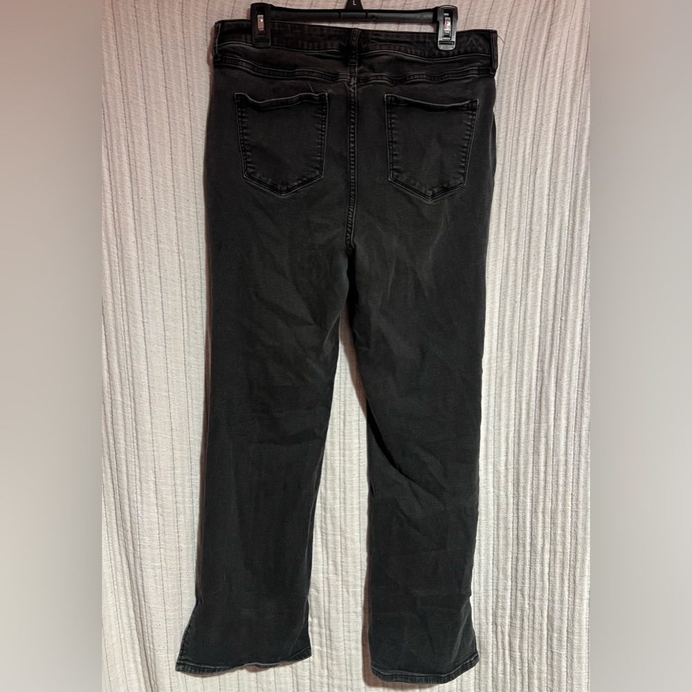 Nine West Faded Black Flare Jeans - Picture 5 of 5